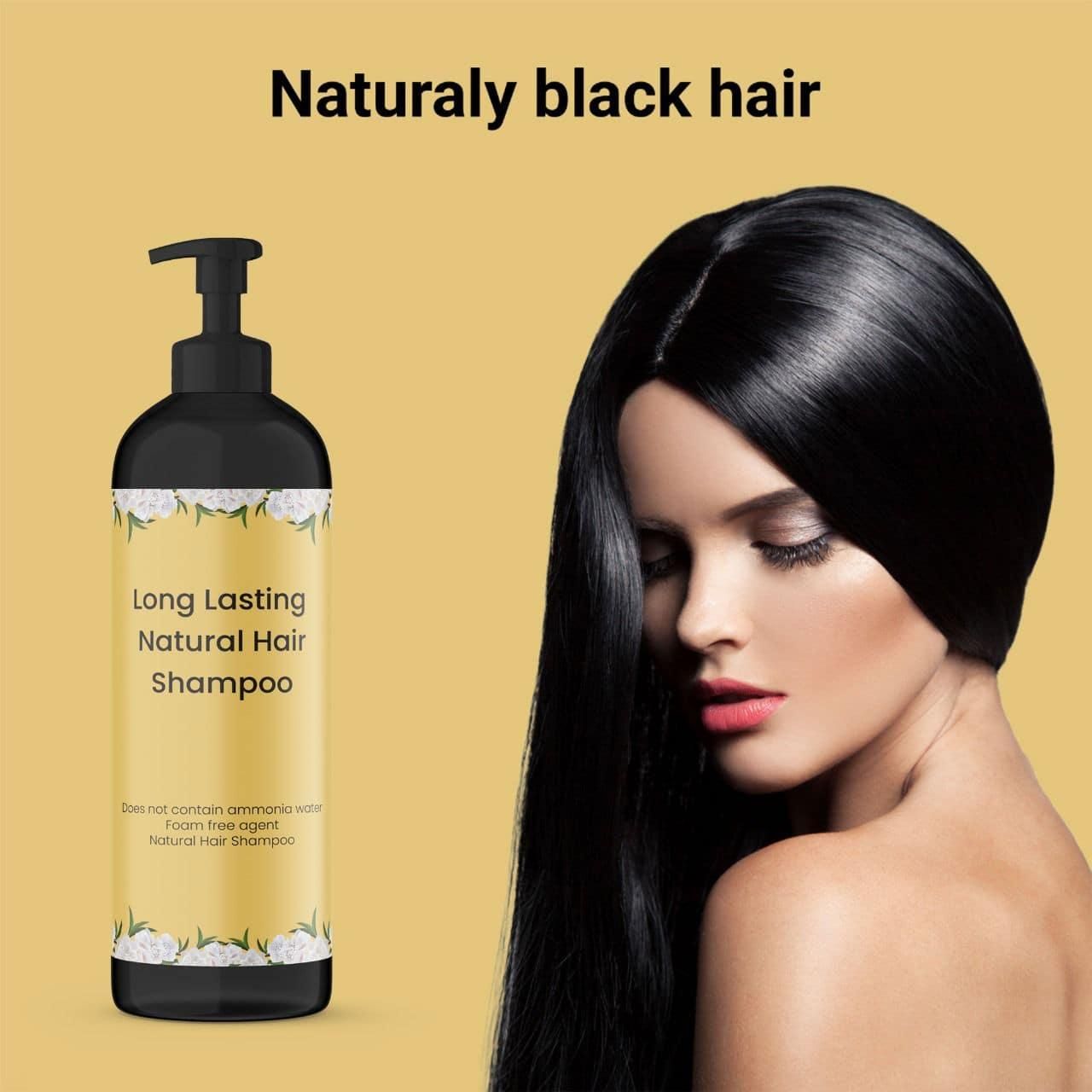 Premium Japanese Long Lasting Natural Hair Dye Shampoo | Buy 1 Get 1 FREE