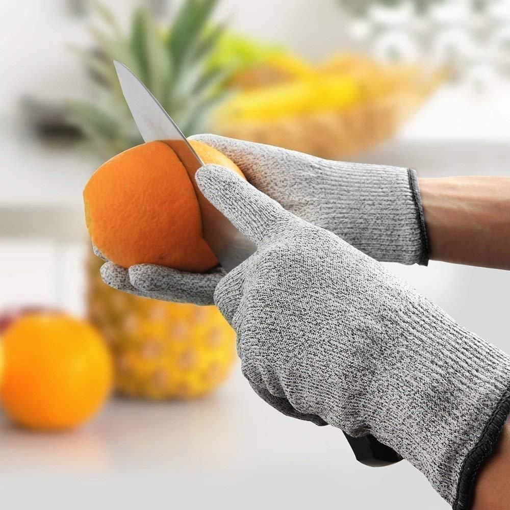 Premium Wooden Chopping Board ( 5-Pcs Knife Set FREE )