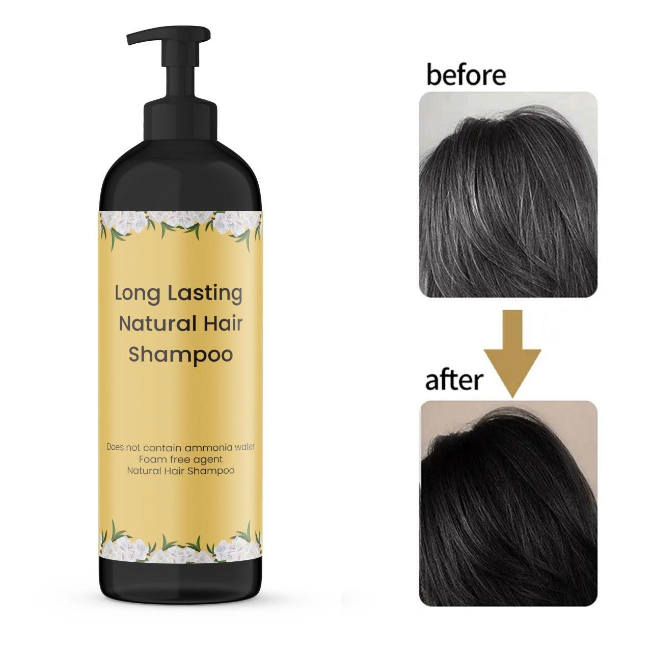 Premium Japanese Long Lasting Natural Hair Dye Shampoo | Buy 1 Get 1 FREE