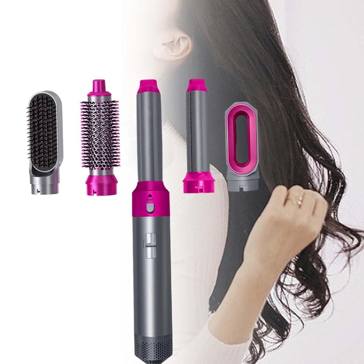 LuxeAir-Pro™  Styler 5 in 1 Multifunctional Hair Dryer Styling Tool