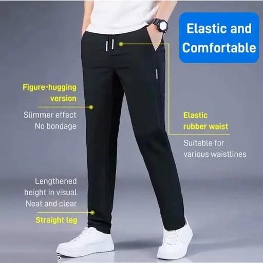 Combo of Men's NS Lycra Track Pants | Buy 1 Get 1 FREE