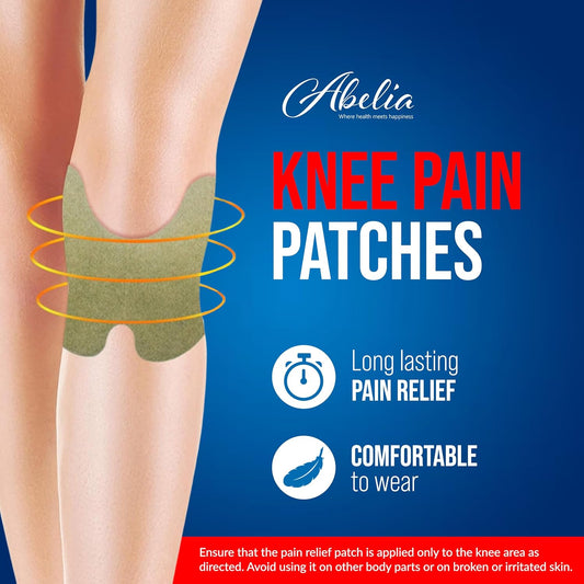 Herbal Knee Pain Relief Patches | Instant Relief from Knee Pain| Natural | No Side Effects - MONEY BACK GUARANTEE