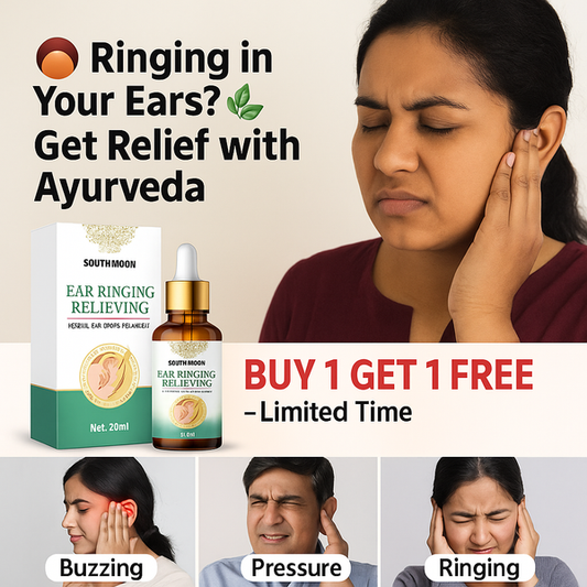 Ear Ringing Relieving Drops - (Buy 1 Get 1 FREE)