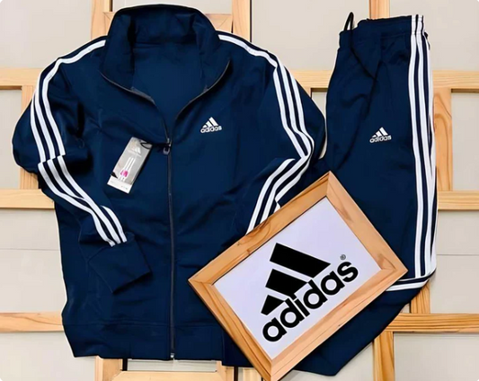 Premium Men's Side Stripe 4 Way Track Suit